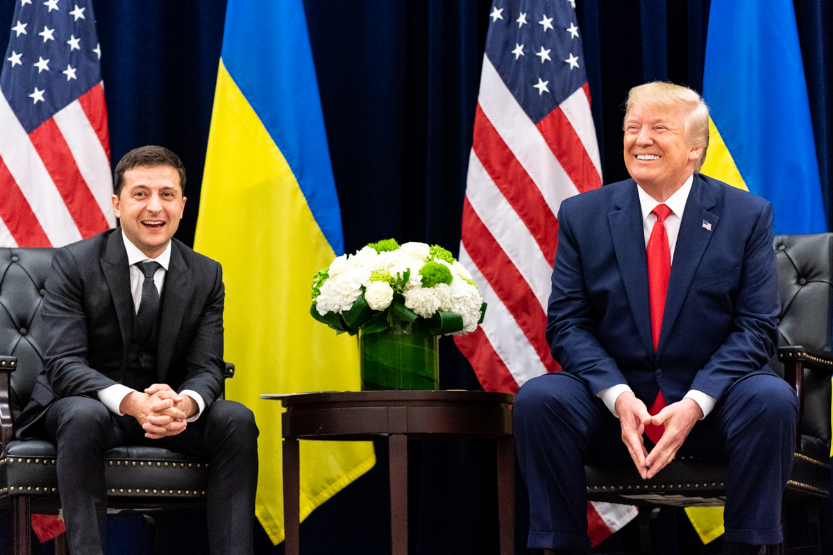 ZELENSKY TRUMP CASA BIANCA