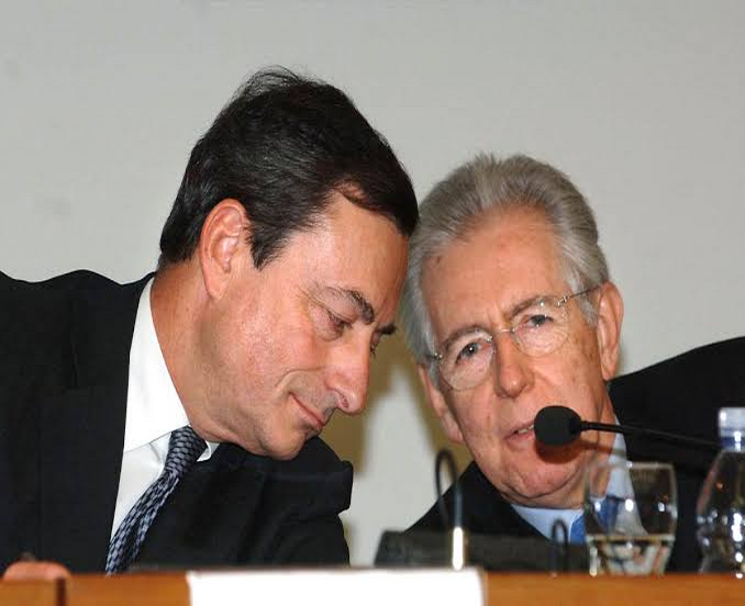 MONTI DRAGHI BERLUSCONI. LA TRUFFA